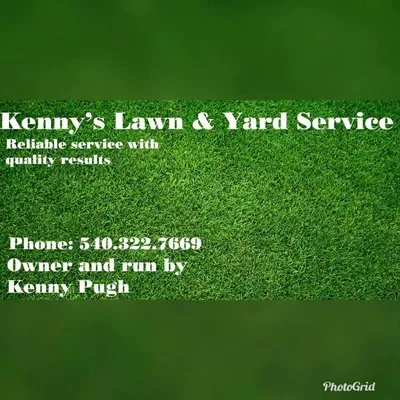 Kenny’s Lawn & Yard Service Logo
