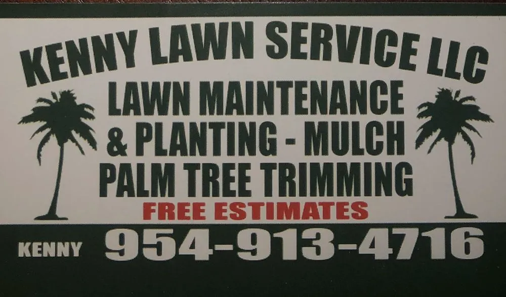 Custom outdoor landscaping with custom design across Pompano Beach, FL - Kenny’s lawn service