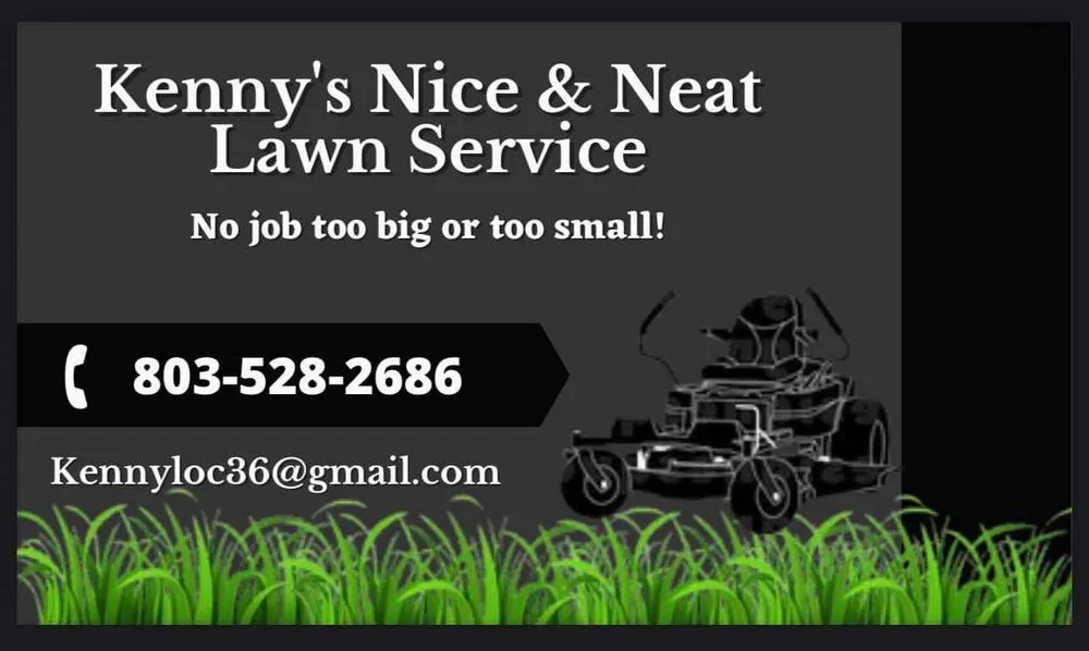 Local landscape design in Columbia, SC - Kenny’s Nice & Neat Lawn Service