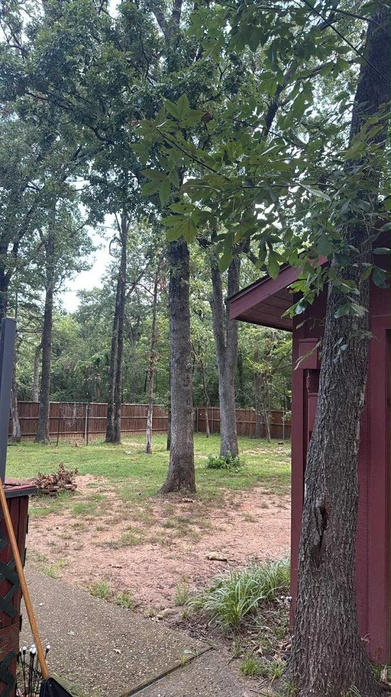 Local garden landscaping for homes in Princeton, TX by Kennys Tree Service