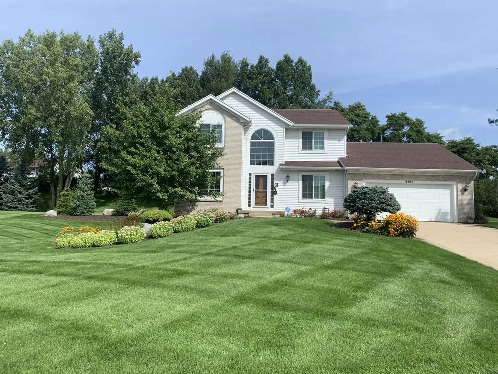 Top-rated landscape design for homes in Comstock Park, MI by Kenowa Hills Lawncare