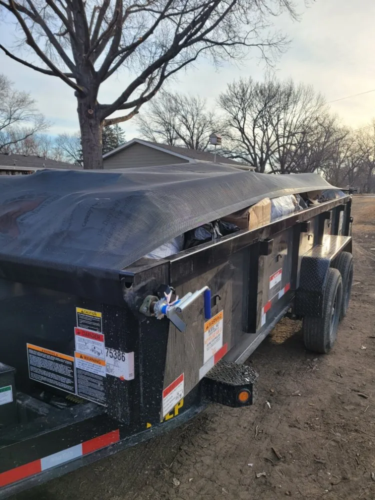 Trusted yard cleanup service in Beatrice, NE by Ken's disposal service