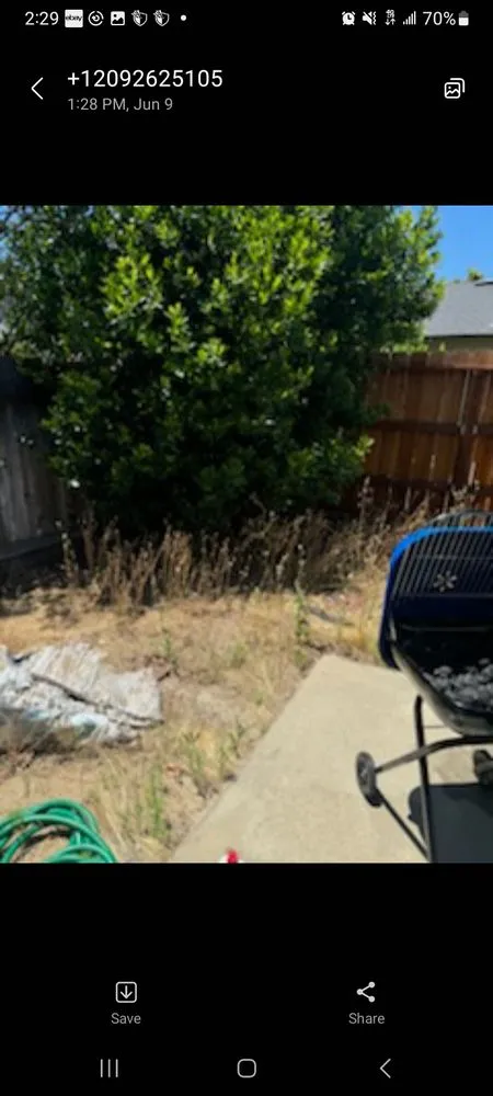 Custom outdoor landscaping in Turlock, CA by Ken's Haul & Yard Solitions