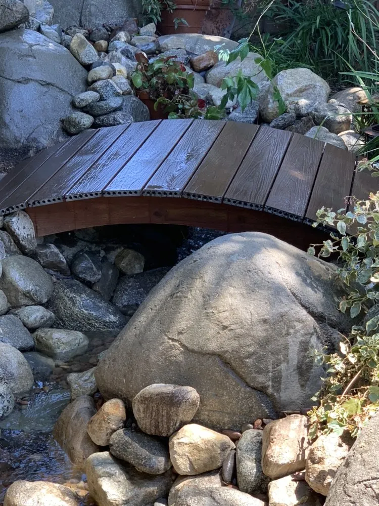 Custom garden landscaping in Rancho Cucamonga, CA - Ken's Home and Pond Experts