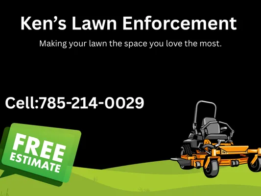 Ken’s Lawn Enforcement Logo