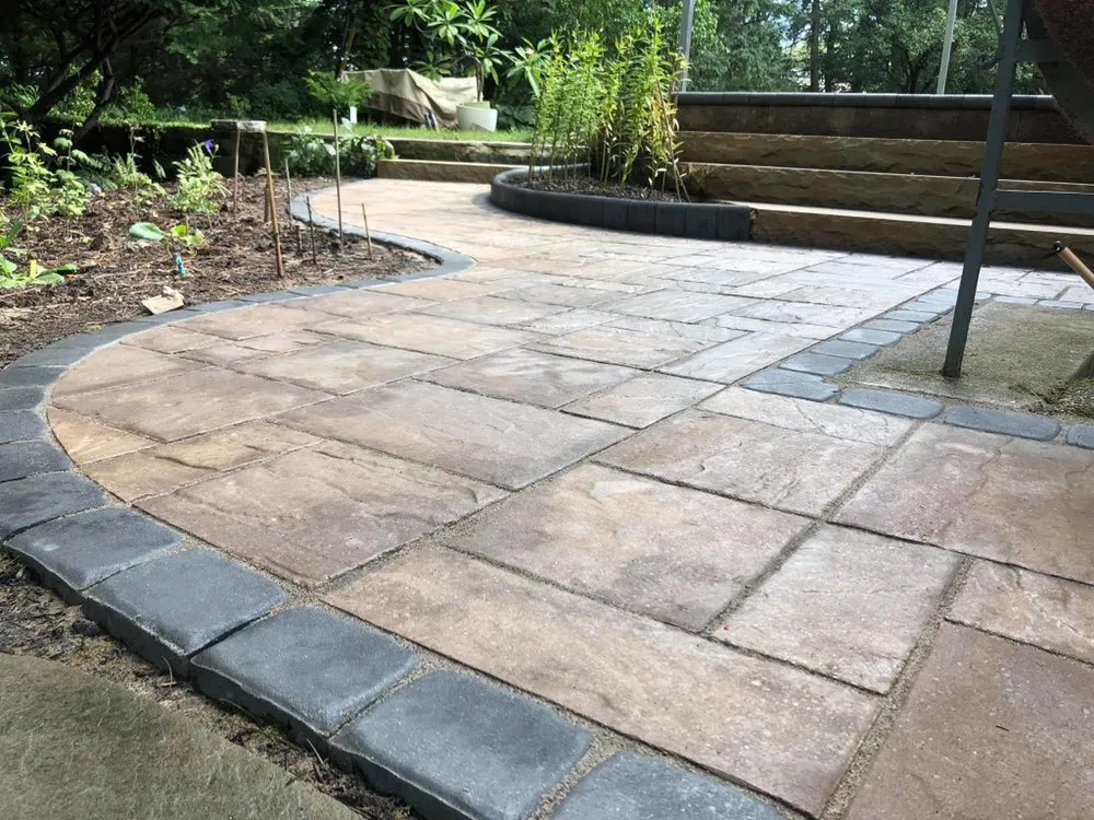 Custom garden landscaping in Natrona Heights, PA by Kensek Landscape Specialists