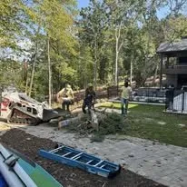 Expert lawn mowing service for residential properties in Six Mile, SC by Keowee Landscaping and Hardscape's