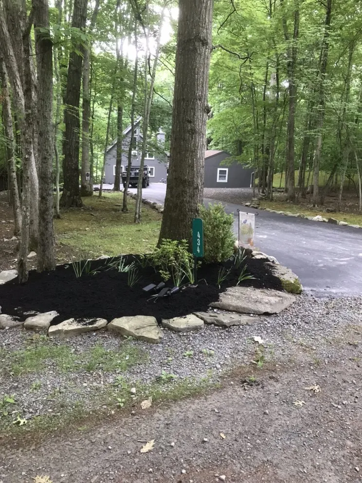 Professional landscape installation with custom design across Stroudsburg, PA - Kern Property Service