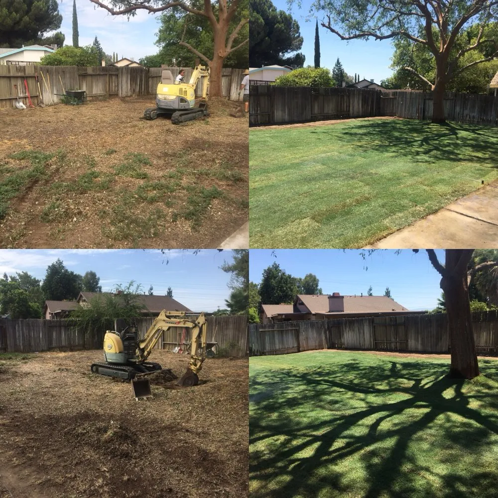 Expert yard cleanup service for homes in Bakersfield, CA by Kern Valley Landscaping