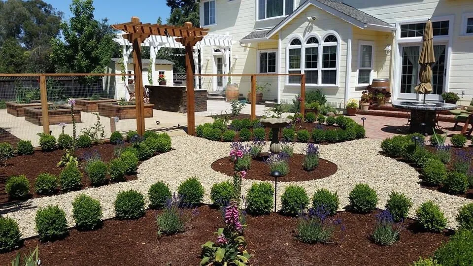 Professional landscape installation for homes in Livermore, CA by Kerri Landscape Services