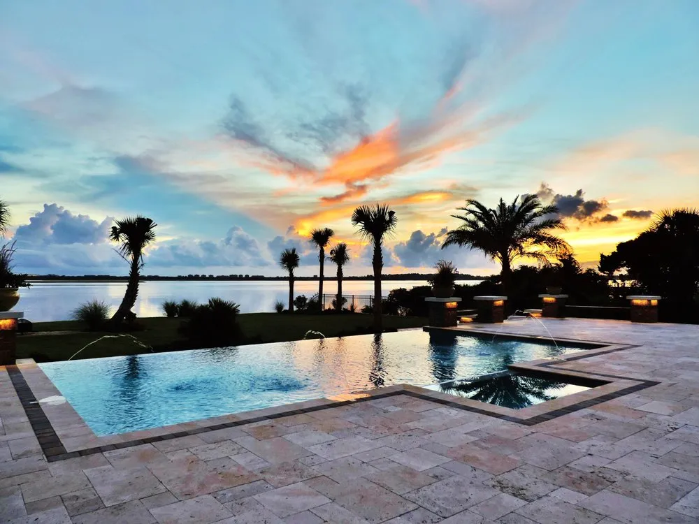 Expert residential landscaping in Jacksonville, FL by Kerry Martin Pool Builders