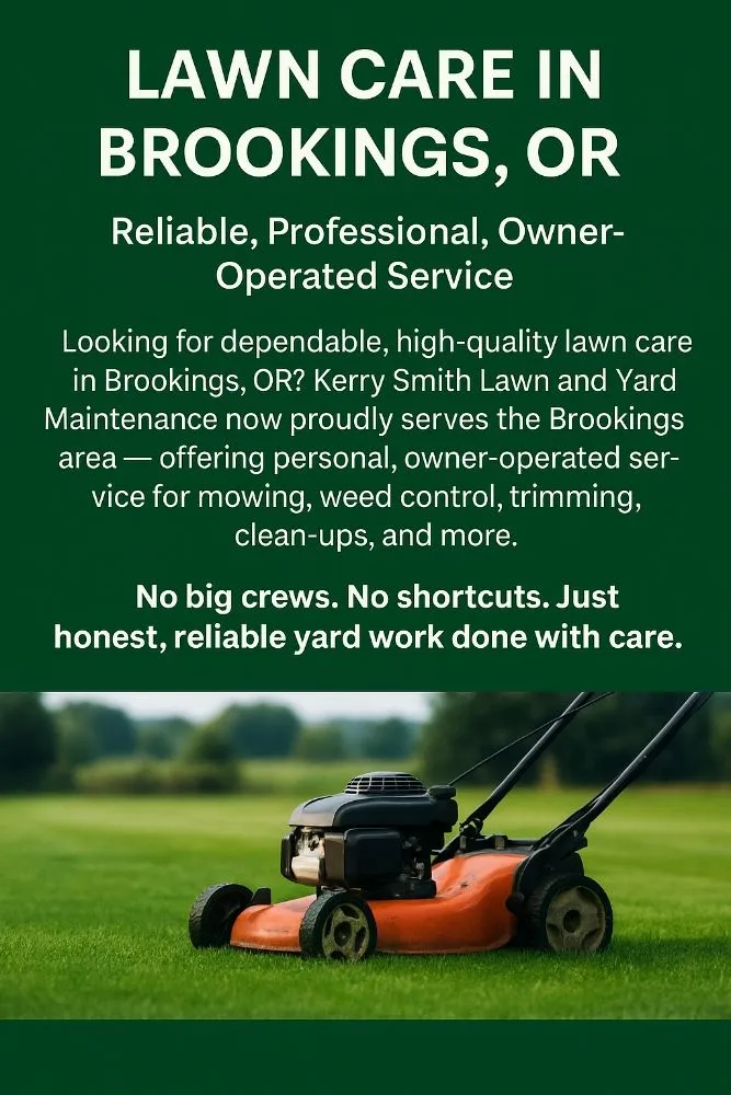 Custom garden landscaping for residential properties across Kerby, OR - Kerry Smith Lawn and Yard Maintenance