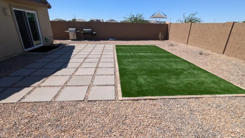 Affordable outdoor landscaping in Florence, AZ by Kesler Landscaping