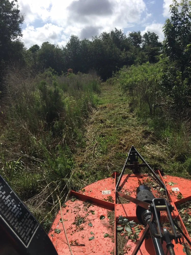 Local garden landscaping near you in St. Augustine, FL by Kevin Greer Bush Hog Box Blade and Tractor Work