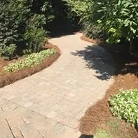 Local lawn mowing service with custom design in Pineville, NC by Kevin James Landscape