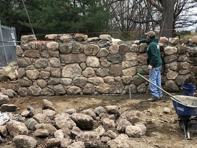 Professional garden landscaping in Shrewsbury, MA by Kevin Labadini