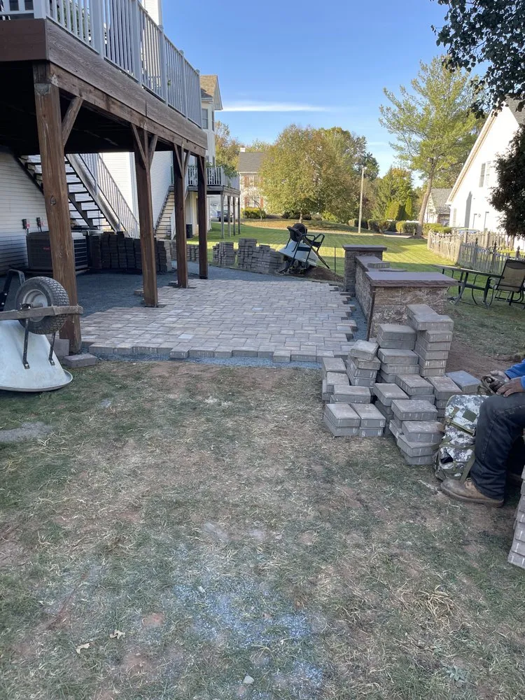 Custom landscape design for year-round maintenance in New Brunswick, NJ by Kevin Landscaping