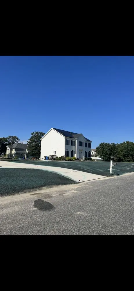 Custom landscape design in Egg Harbor Township, NJ by Kevin Ross Hydroseeding & Grading