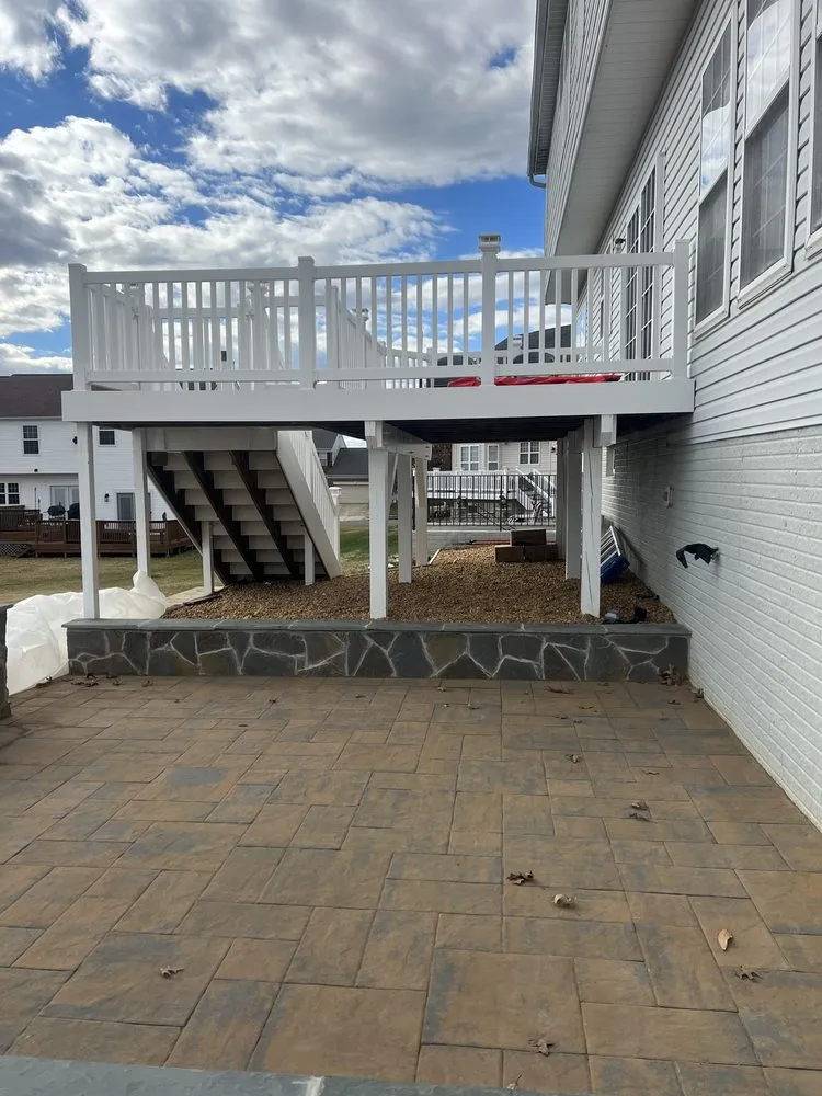 Affordable landscape installation in Oxon Hill, MD by Kevin Valencia