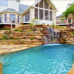 Custom landscaping services for year-round maintenance in Austin, TX by Kevin Wood Landscapes