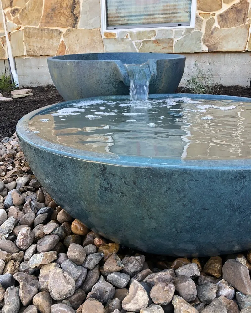 Professional lawn care service with custom design in College Station, TX by Kevin's Landscapes