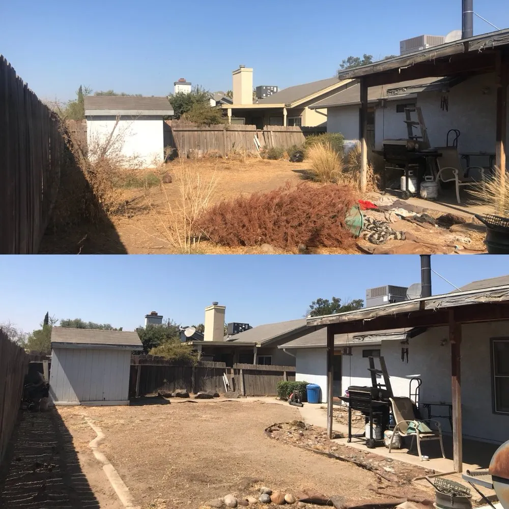 Trusted yard cleanup service for beautiful yards in Visalia, CA by Kevin's Lawn Care Rx