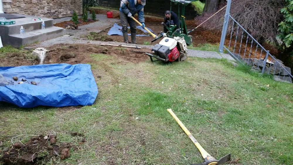 Custom landscape installation for year-round maintenance across Seattle, WA - Kevin's Yard Work