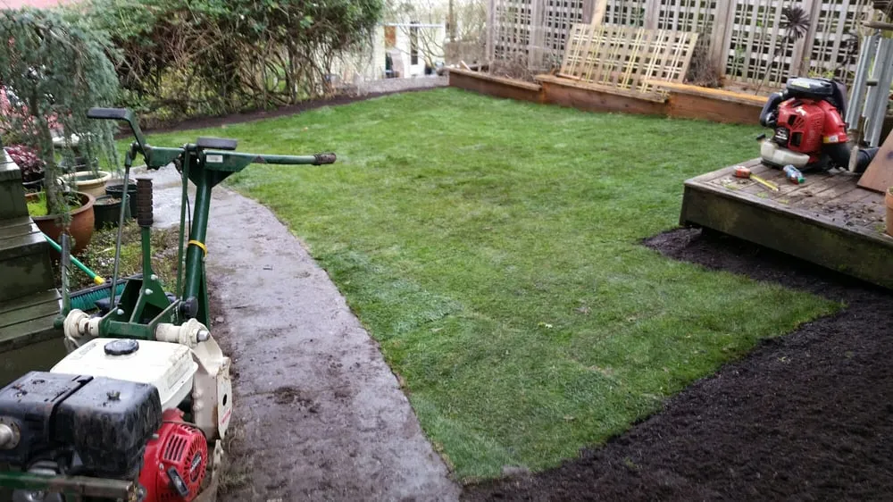 Custom landscape design in Seattle, WA by Kevin's Yard Work