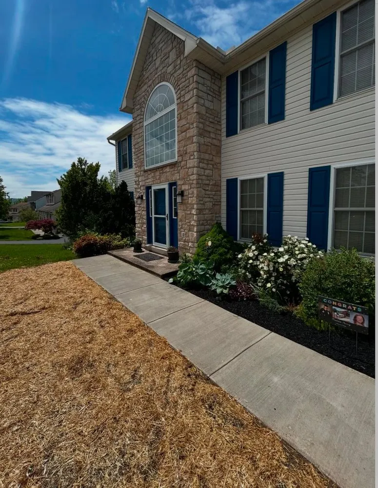 Expert lawn mowing service for homes in Perkasie, PA by Keystone Design & Build