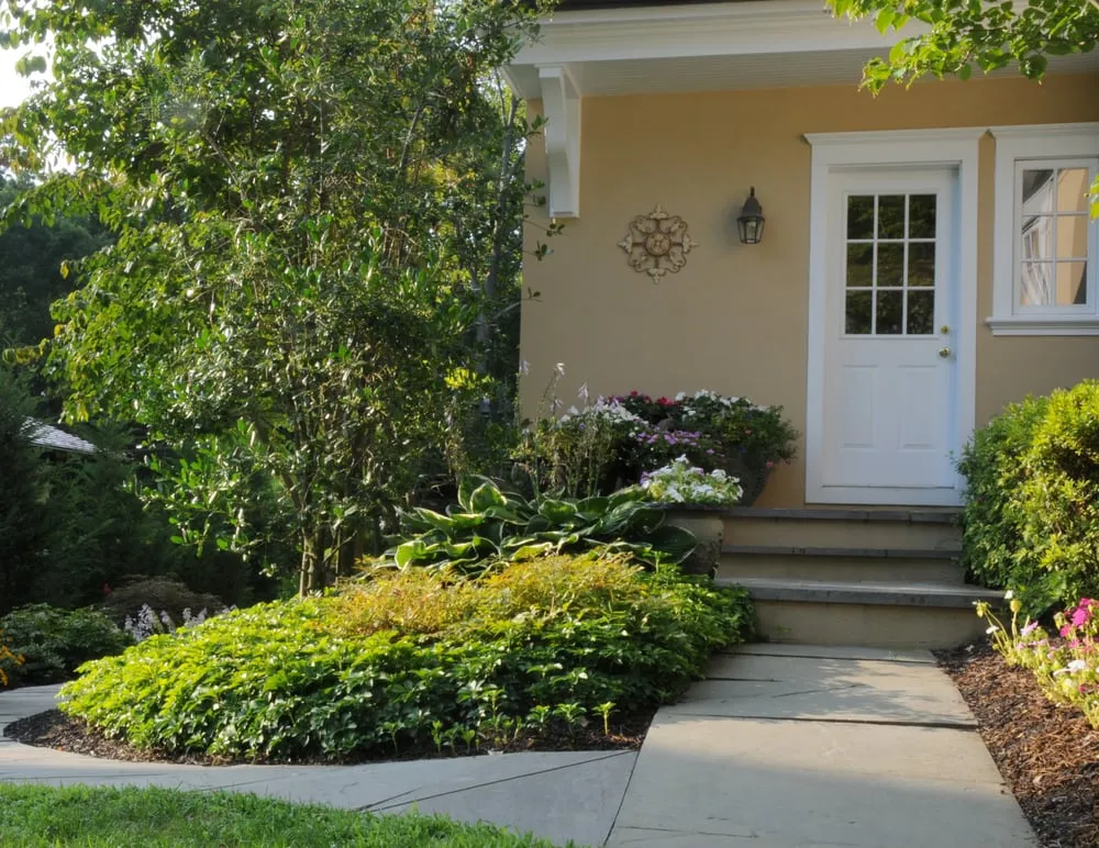 Professional yard maintenance for year-round maintenance in Wayne, PA by Keystone Gardens Inc