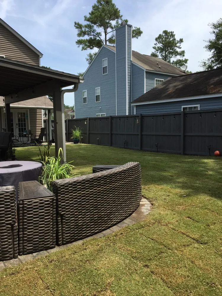 Custom garden landscaping in Summerville, SC by Keystone Landscaping & Design