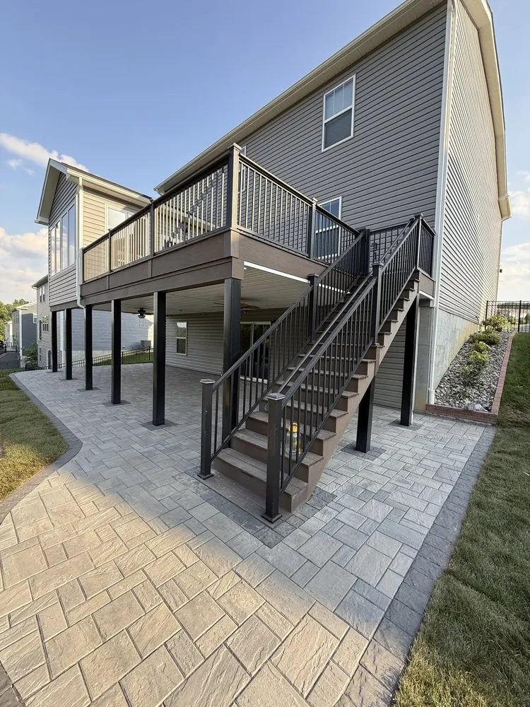 Trusted residential landscaping with custom design in Souderton, PA by Keystone Landscaping And Construction