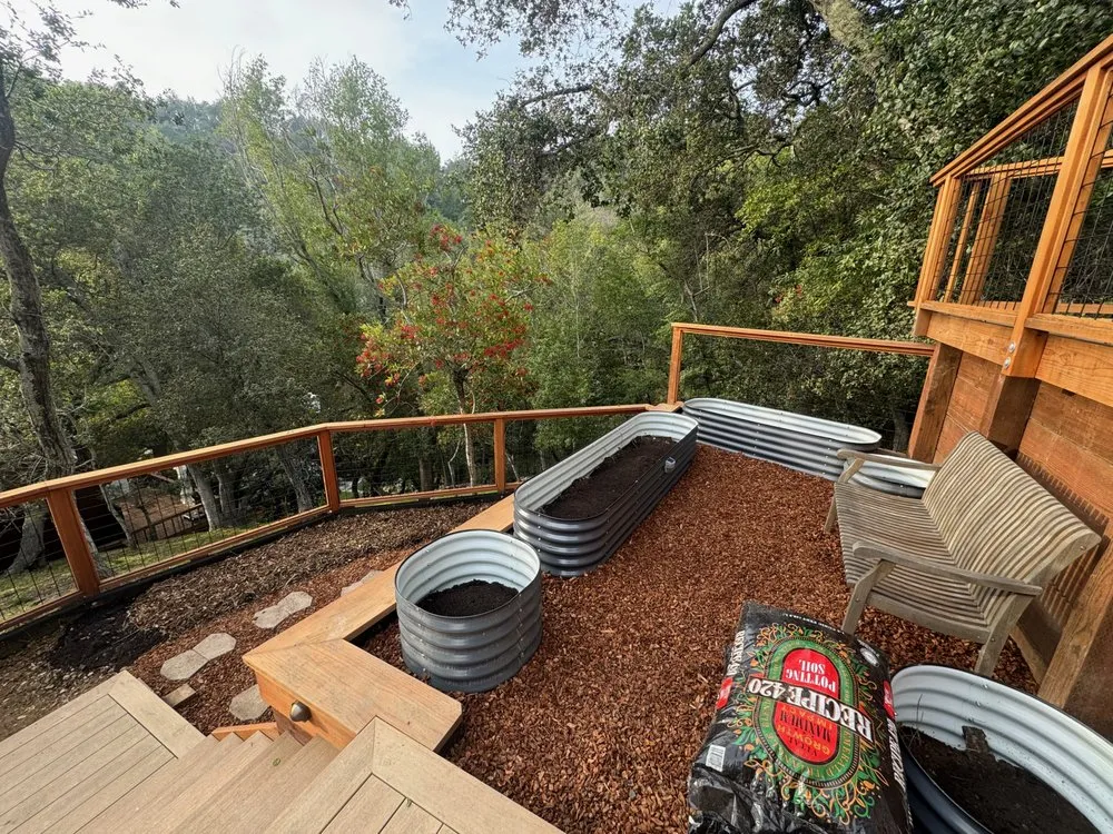 Expert garden landscaping in Fairfax, CA by Keystone Permaculture
