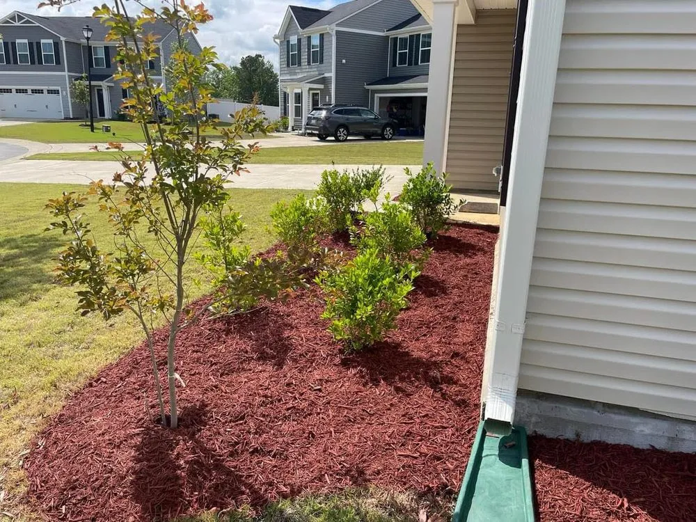 Local residential landscaping in Angier, NC by Keystone Property Services