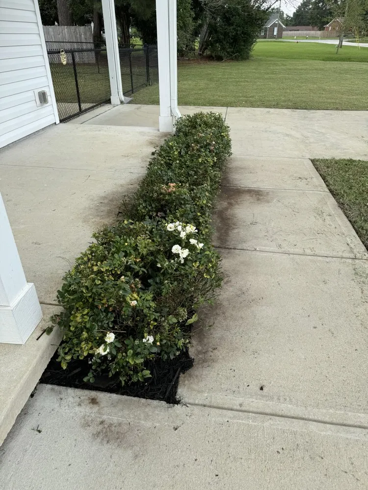 Local landscape design in Angier, NC by Keystone Property Services