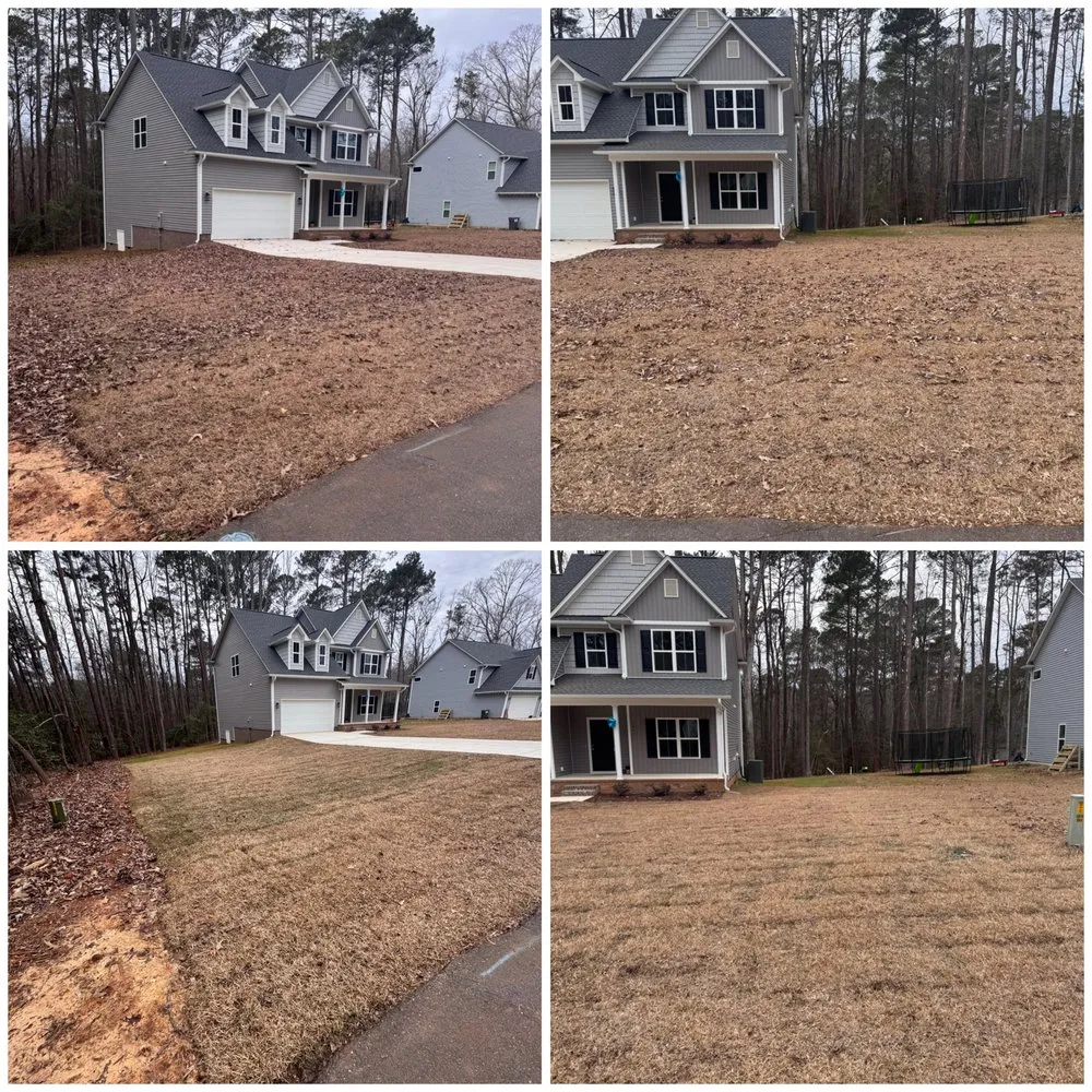 Local yard cleanup service in Angier, NC by Keystone Property Services
