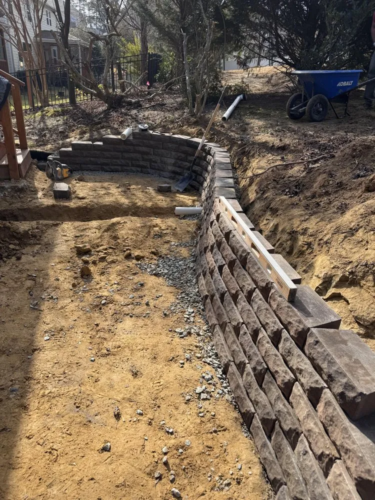 Top-rated garden landscaping for beautiful yards in Angier, NC by Keystone Property Services