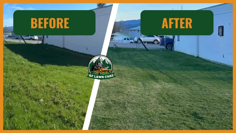 Expert lawn mowing service for homes in Colville, WA by KF Lawn Care