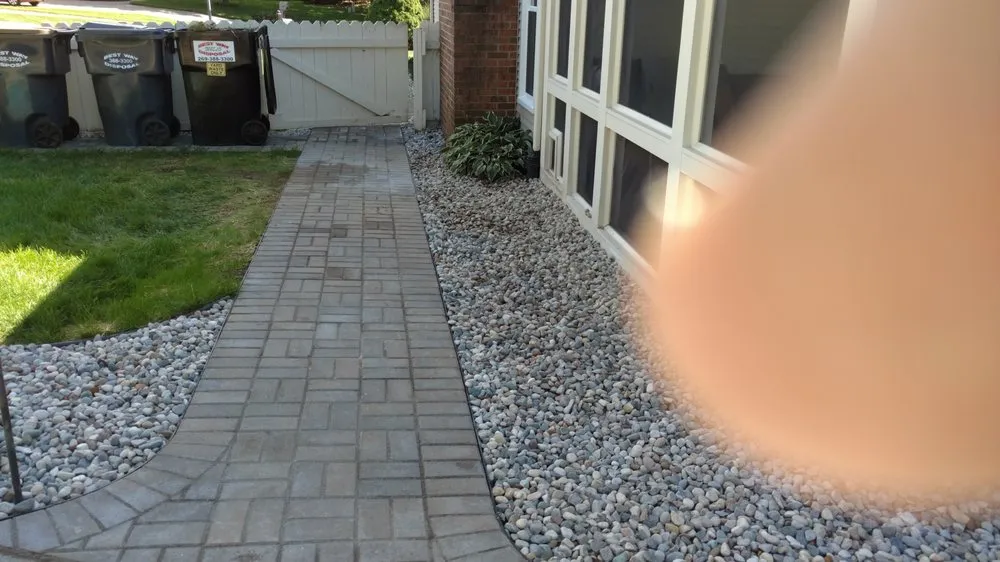 Professional landscape installation in Portage, MI by KF Lawn Service