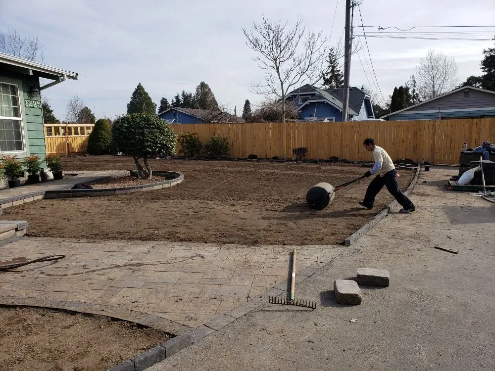 Reliable landscape installation for beautiful yards in Renton, WA by KG Landscaping Construction