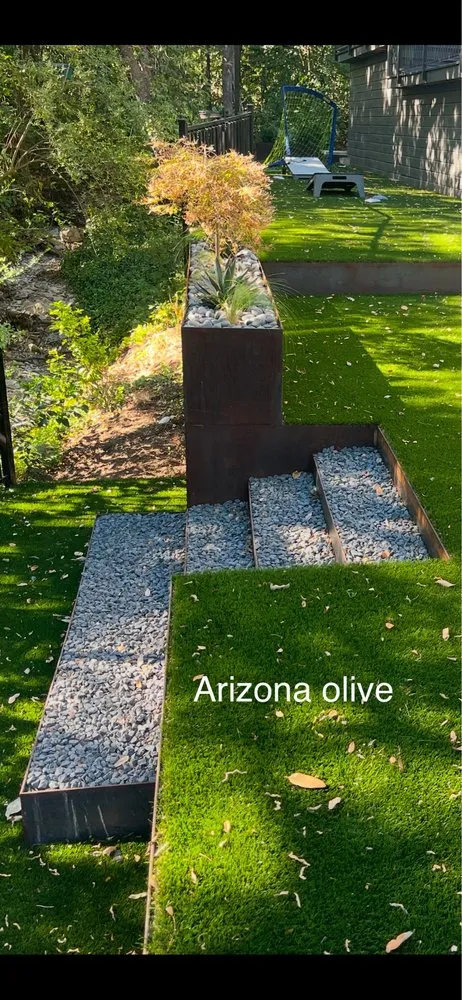 Professional landscape installation in Round Rock, TX by KG Lawn Care