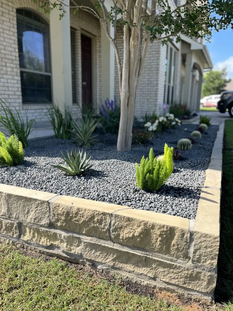 Professional yard cleanup service for year-round maintenance in Round Rock, TX by KG Lawn Care