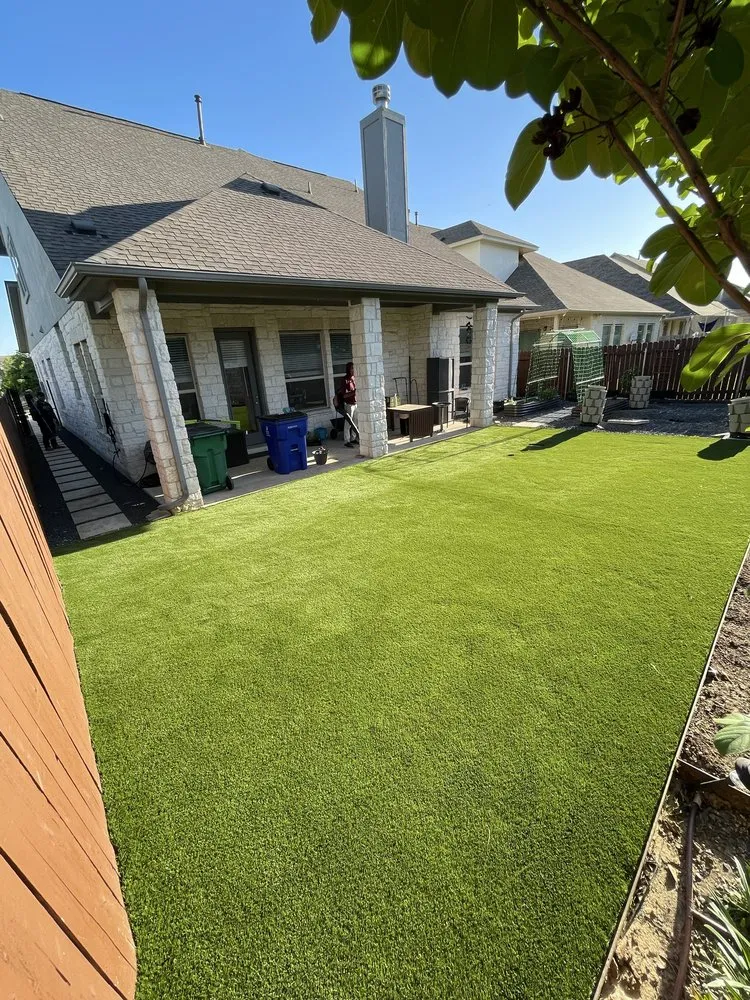 Top-rated residential landscaping for homes in Round Rock, TX by KG Lawn Care