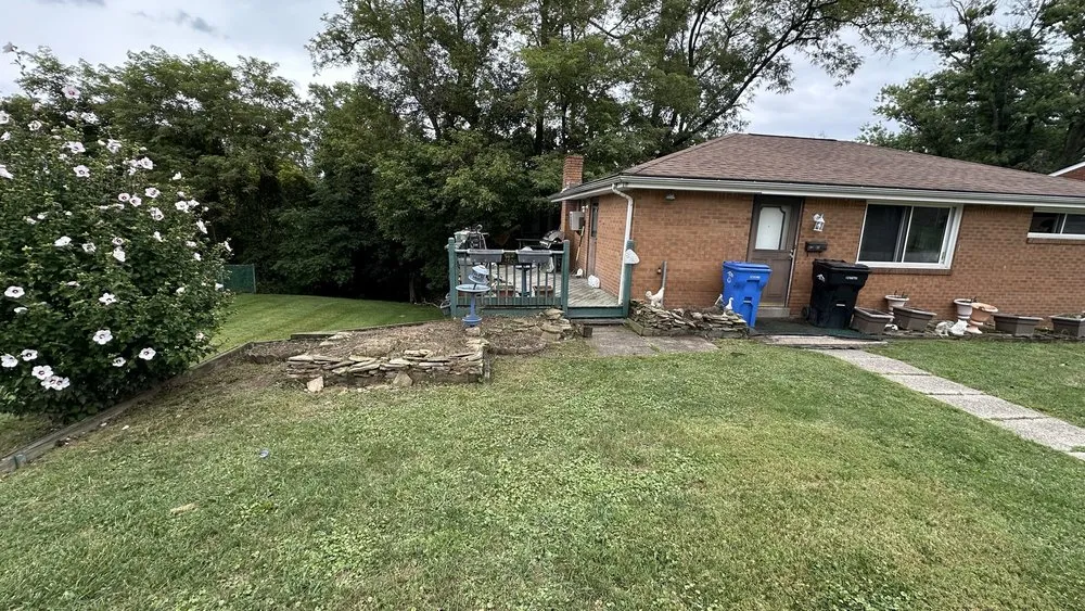 Custom outdoor landscaping with custom design in Ruffs Dale, PA by Kg Legacy Outdoor Solutions