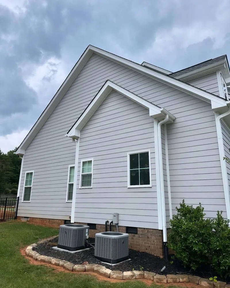 Top-rated garden landscaping with custom design in Greensboro, NC by KG Property Service