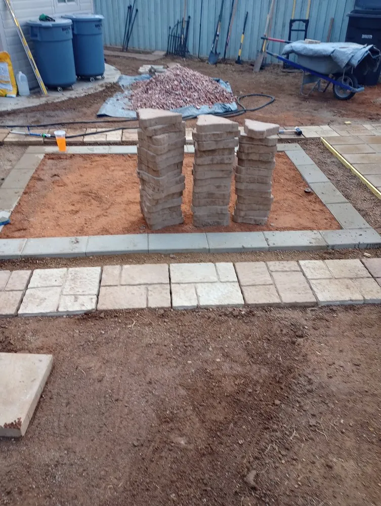 Top-rated landscape installation in Midland, TX by K&G Services