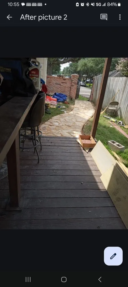 Custom landscape installation in Waterloo, IA by K&G Tree service and Landscaping