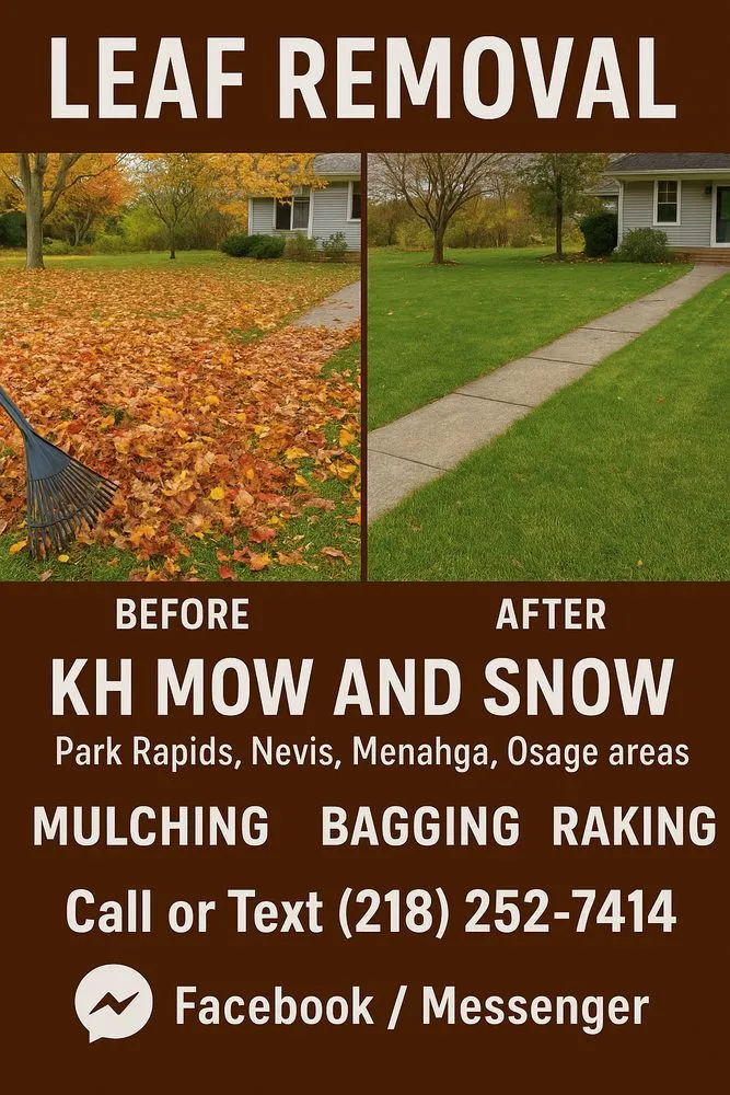 Custom landscaping services in Park Rapids, MN - KH Mow and Snow