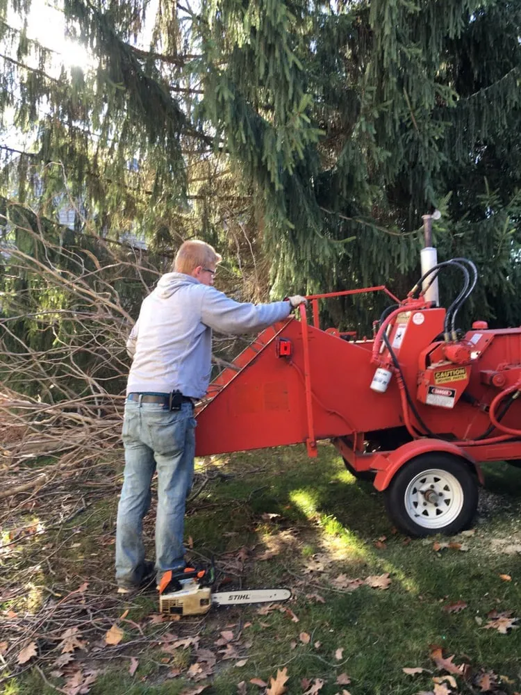 Custom landscape installation near you in Kalamazoo, MI by K&H Tree Service