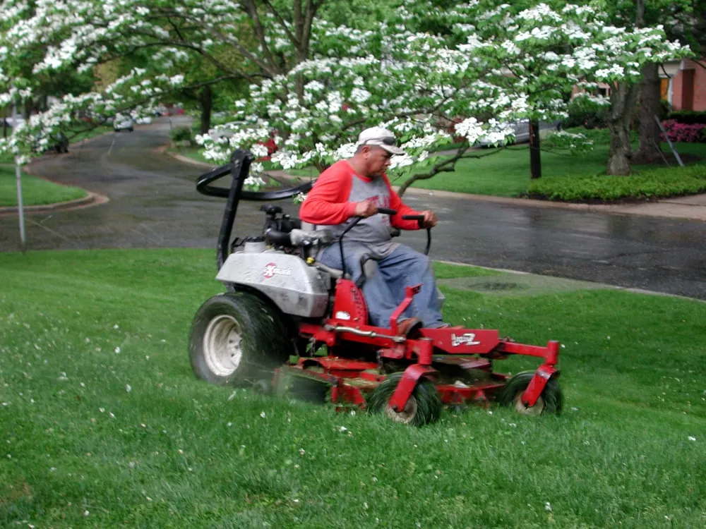 Reliable lawn mowing service for residential properties in Rockville, MD by Khan Lawn Service